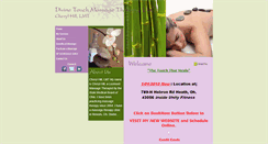 Desktop Screenshot of cherylhillmassage.com